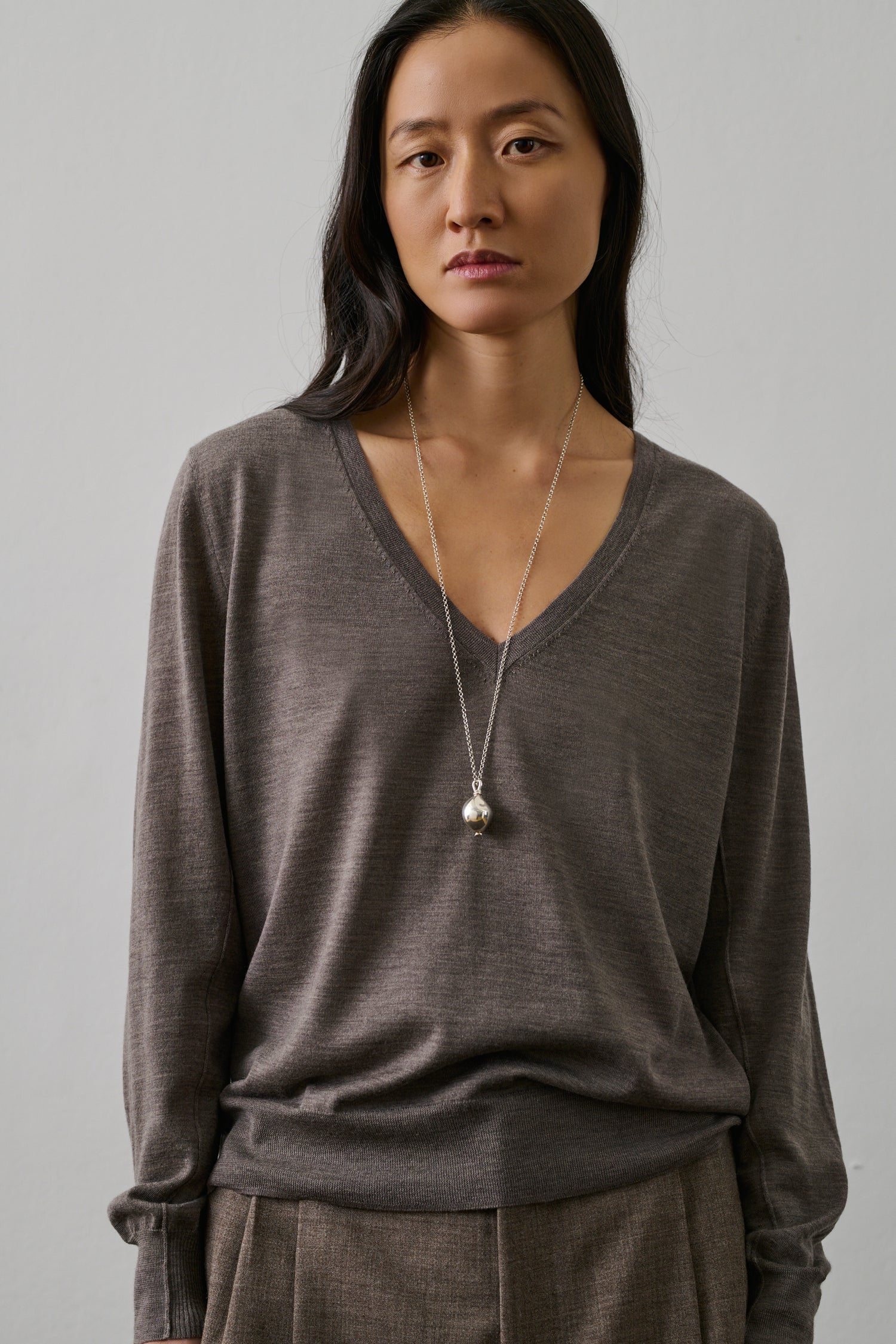 Pull Derek - Chataîgne - Laine - Femme