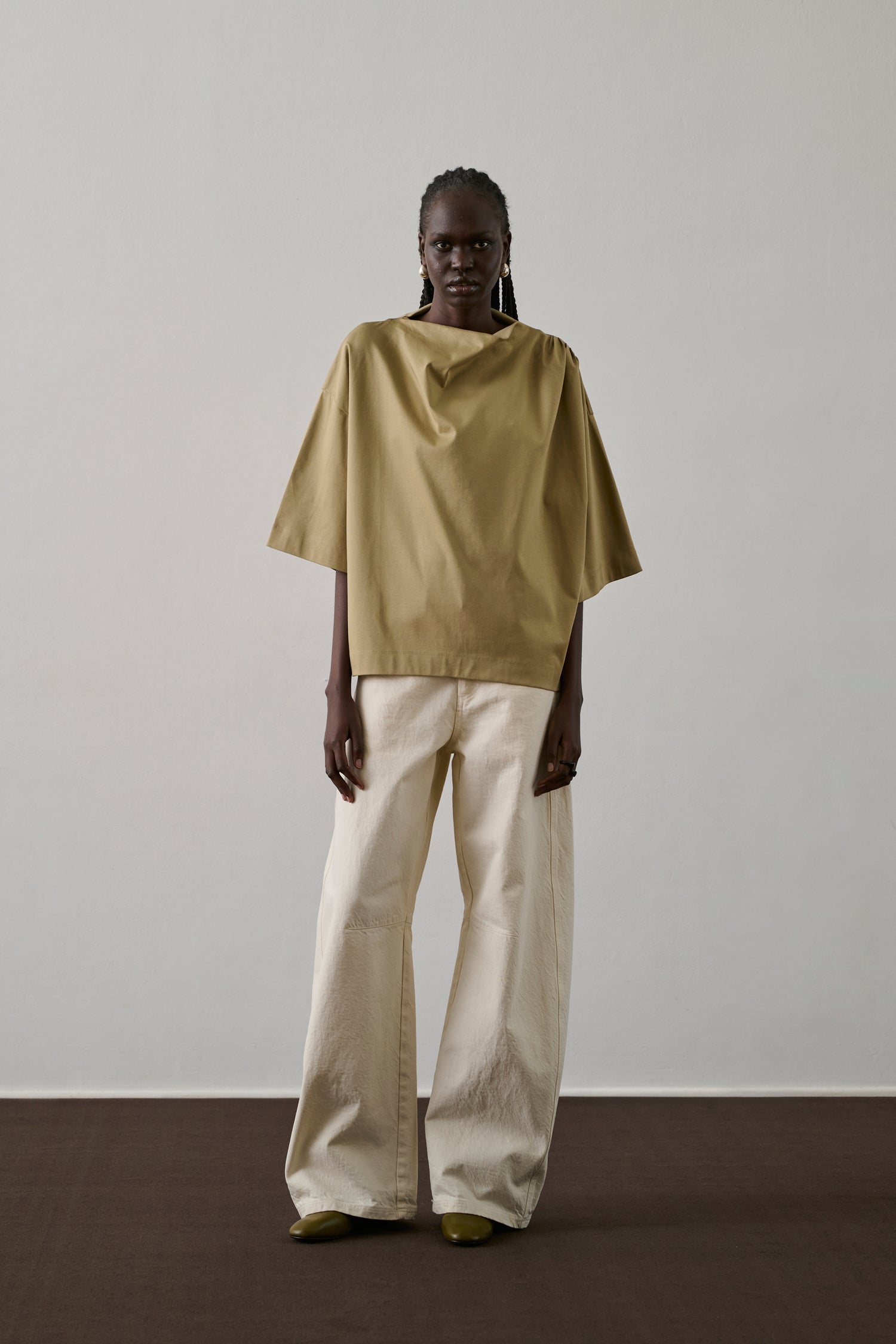 Tee-Shirt Dakota - Beige - Coton - Femme