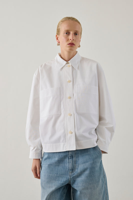 Chemise Hortense - Blanc - Coton - Femme