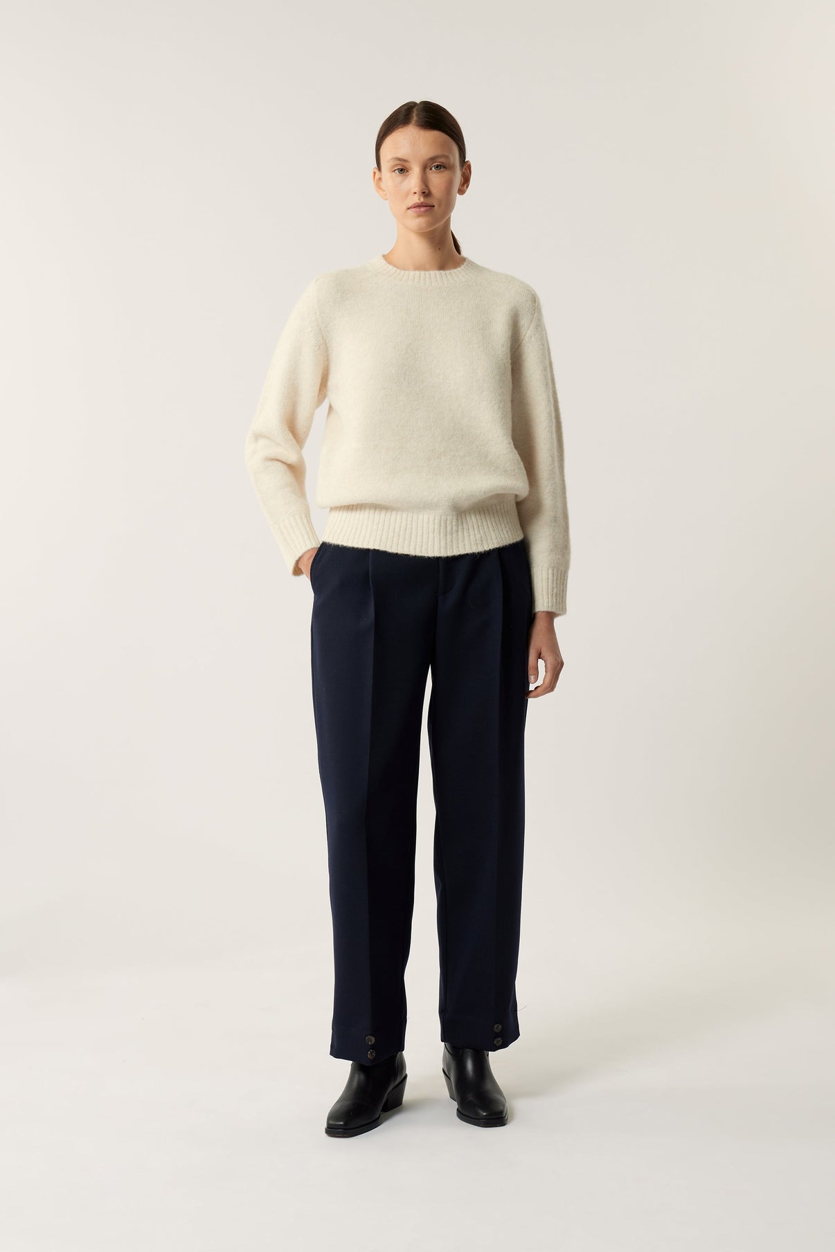 ENVIE OFF-WHITE SWEATER vue 6