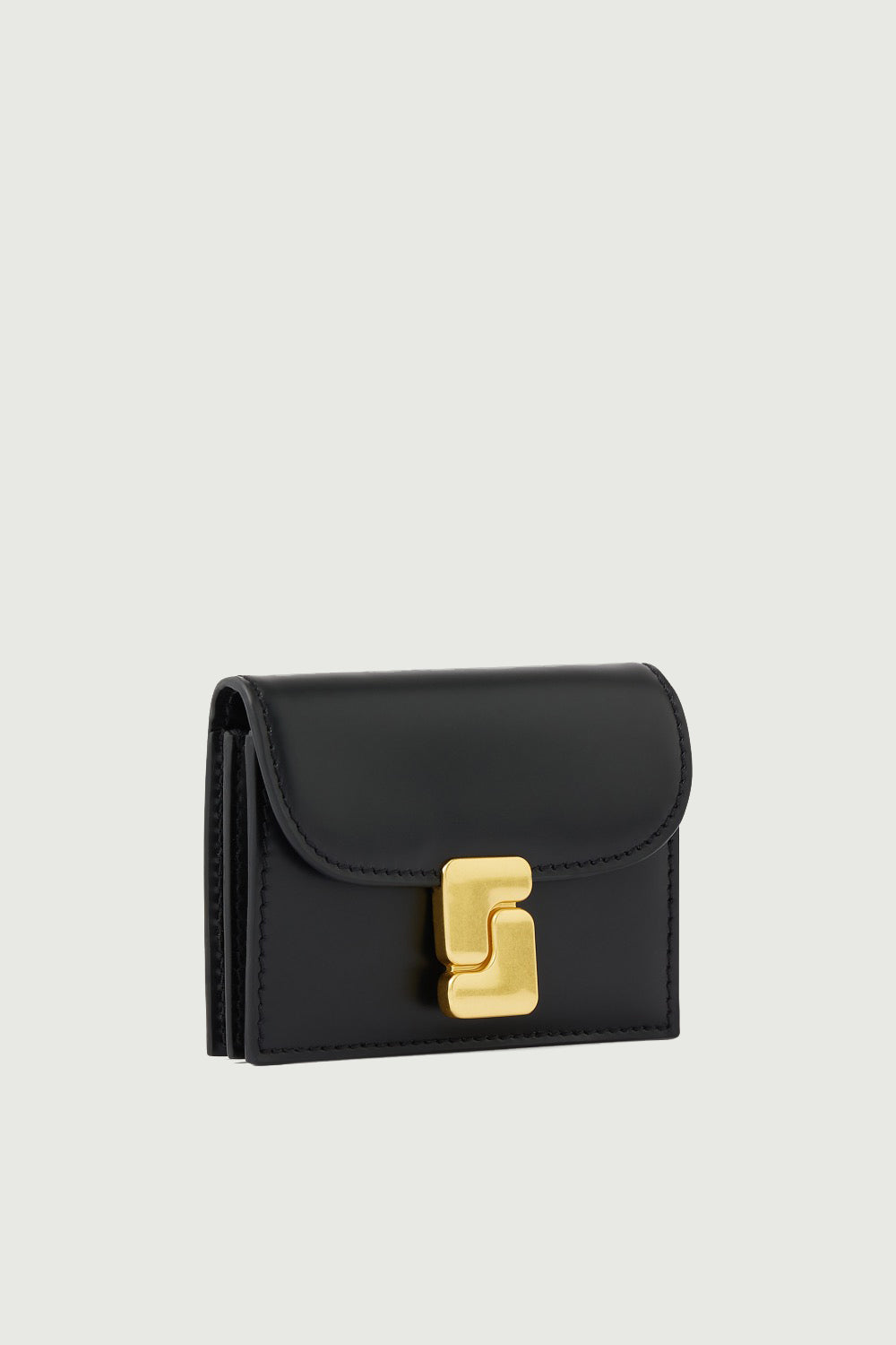 Portefeuille Aube - Noir - Cuir - Femme