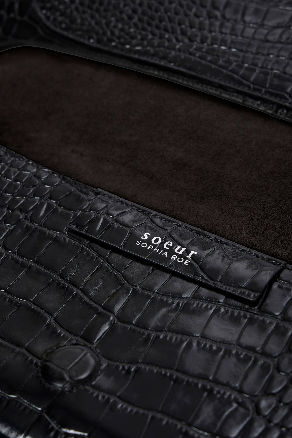 Pochette Pirrie - Noir - Cuir - Femme vue 6
